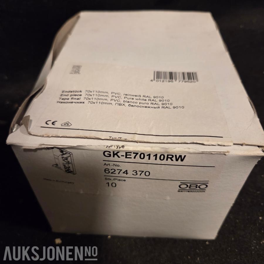 Elektromateriell (kraft, belysning, automasjon, nettverk, VVS-styring, installasjon)